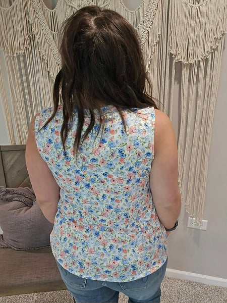 Shore Thing Floral Tank