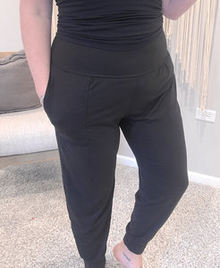 Kacie's Favorite Jogger Leggings in Black