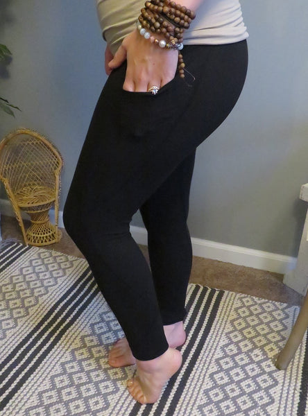 Kacie's Favorite Full Length Leggings - Black