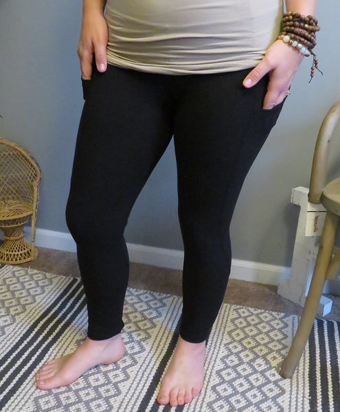 Kacie's Favorite Full Length Leggings - Black