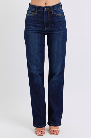 Missy High Waisted Straight Denim Jean