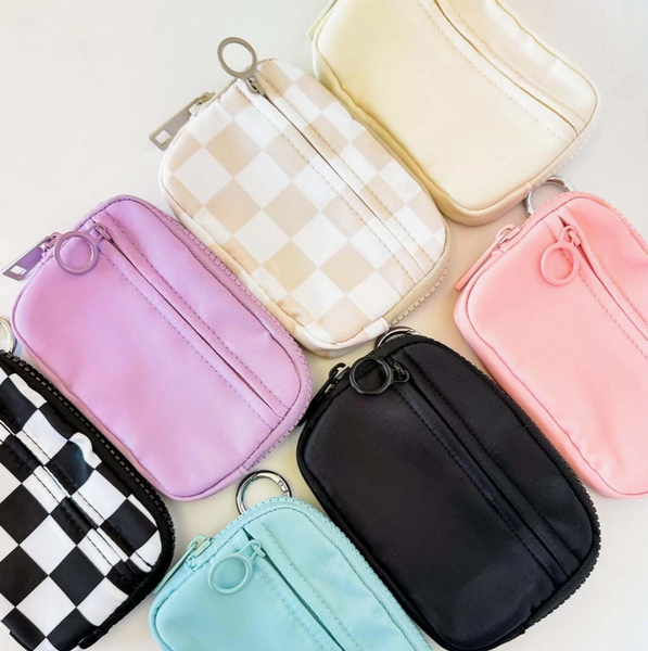 Zipper Wallet Keychain