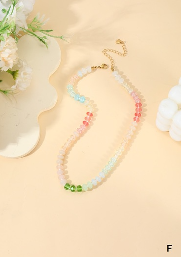 Beaded Gemstone Necklace