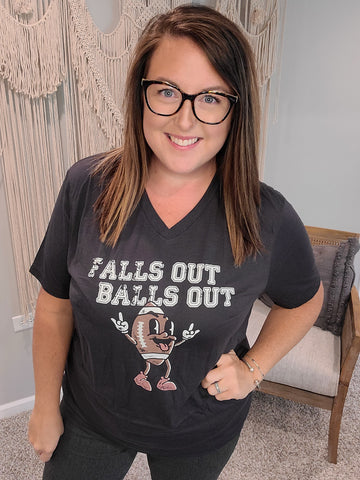Falls Out Balls Out Graphic T-Shirt