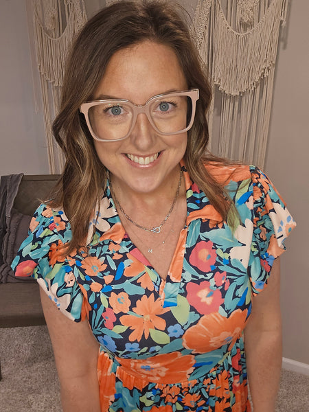Frankie Floral Midi Dress