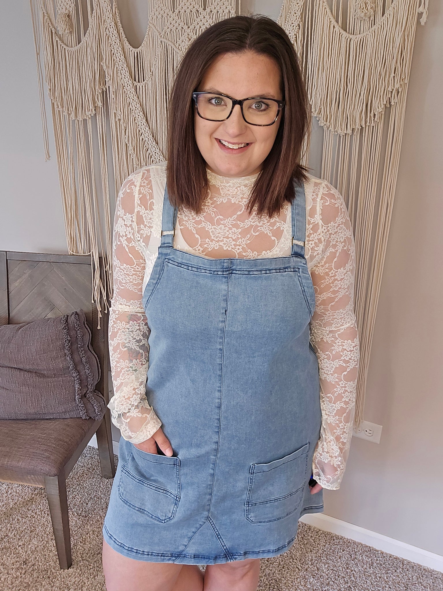 Jenna Jumper Denim Dress Bossy Babe Boutique Jenna Jumper Denim Dress Bossy Babe Boutique
