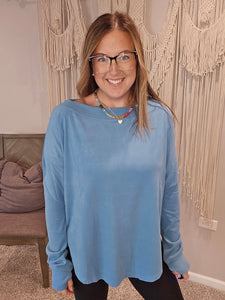 Zoey Long Sleeve Sweater Top