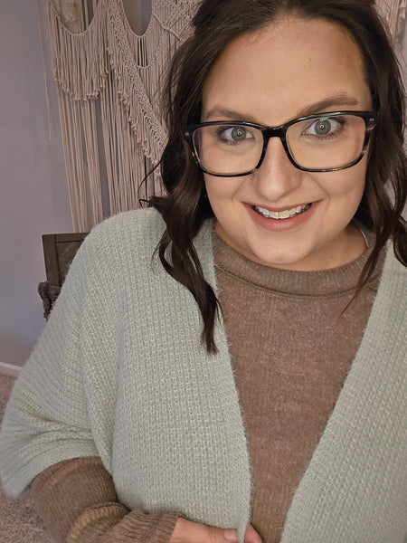 Chic Boucle Cozy Cardigan Poncho