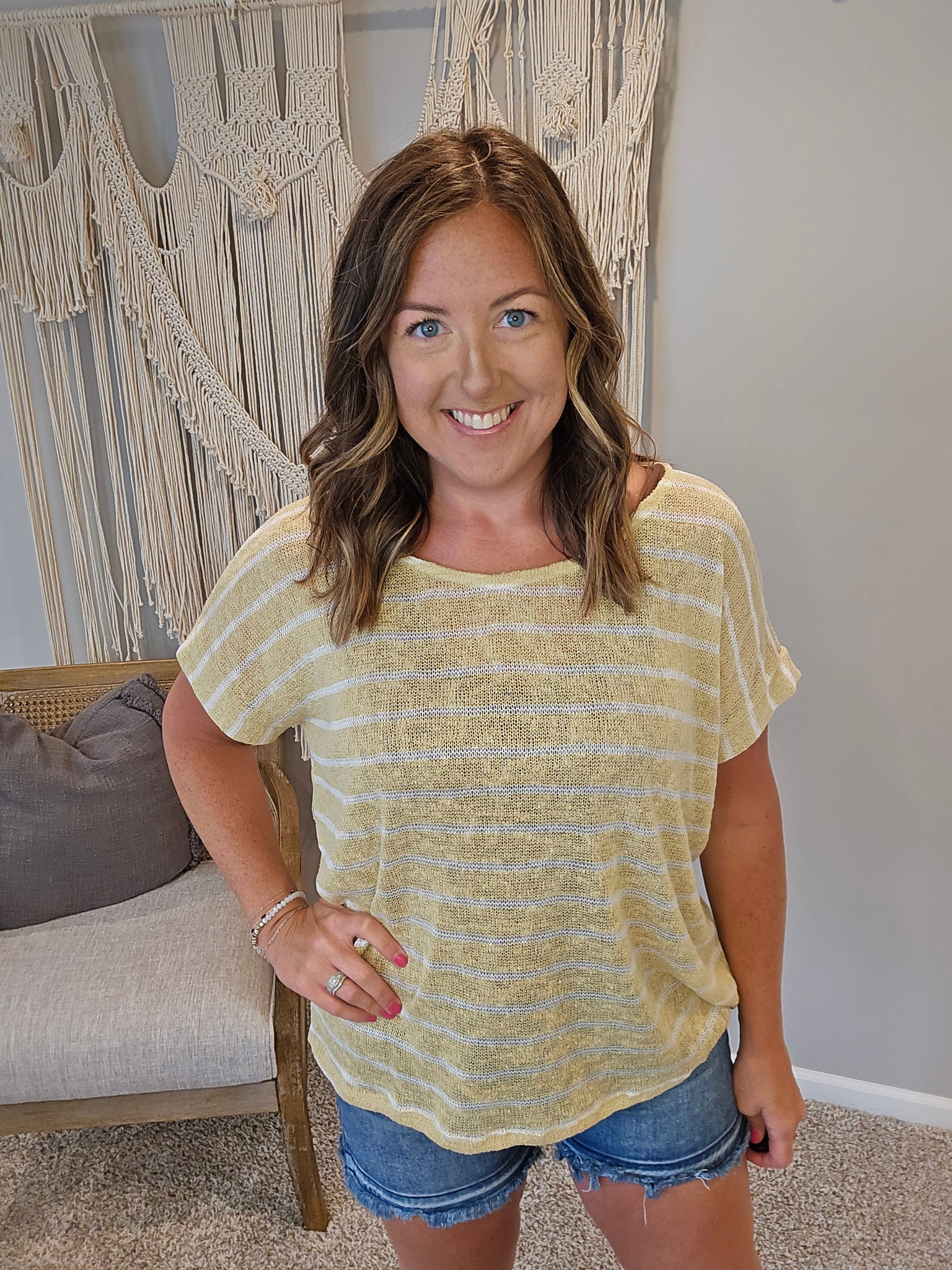 Simply Sweet Striped Top