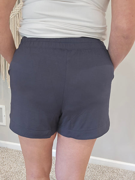 Kacie's Favorite Tulip Shorts - Black