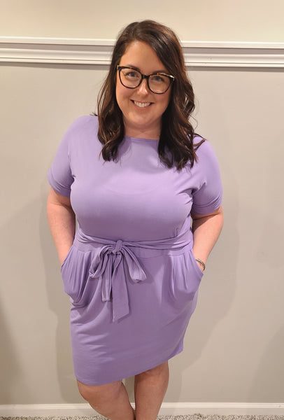 One and Done Lavender Dress